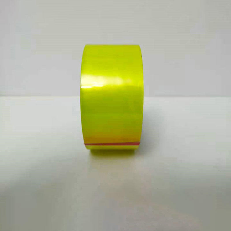  شريط تغليف بوب شفاف أصفر مصنوع في الصين، جودة عالية ولزوجة عالية، يستخدم في ختم الكرتون